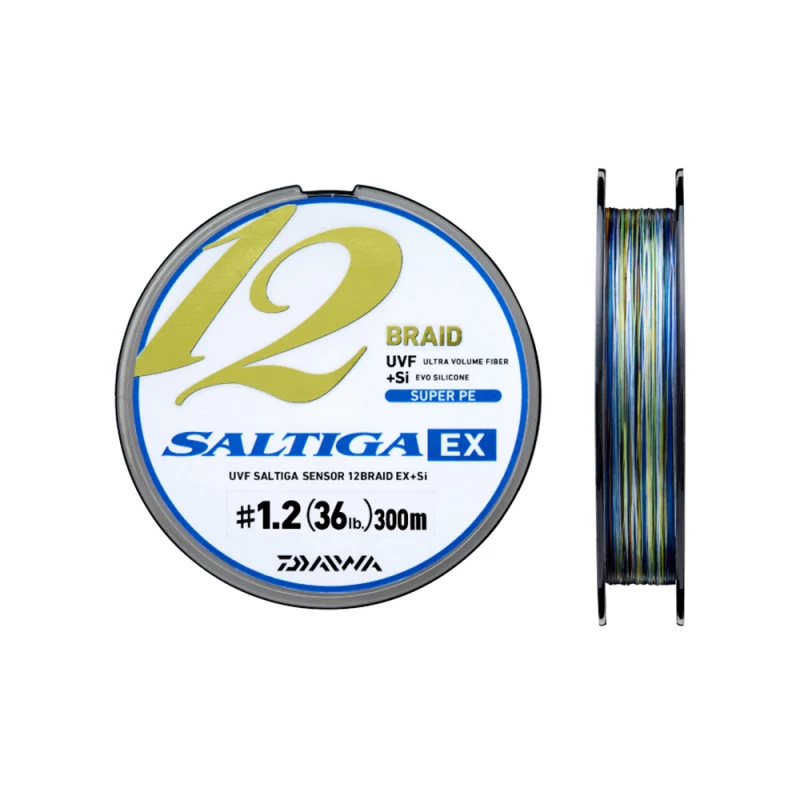 Daiwa Saltiga 12 Braid 2019 Multi Color 300m 3 Daiwa Saltiga 12 Braid 2019 Multi Color 300m