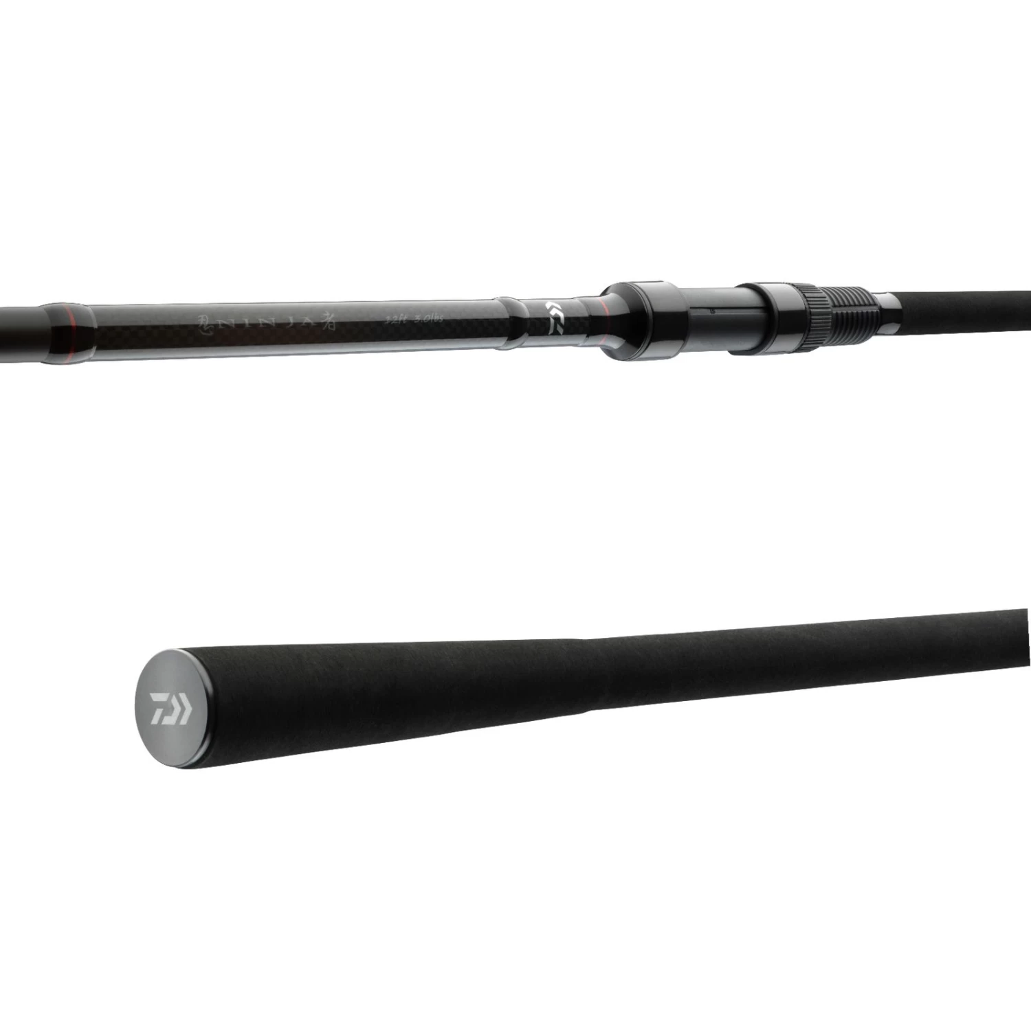 Daiwa Ninja X Carp 3-teilig Karpfenrute 4 Daiwa Ninja X Carp 3-teilig Karpfenrute – Bild 2